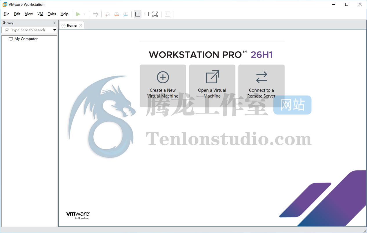 虚拟机软件 VMware Workstation Pro 26H1 官方版