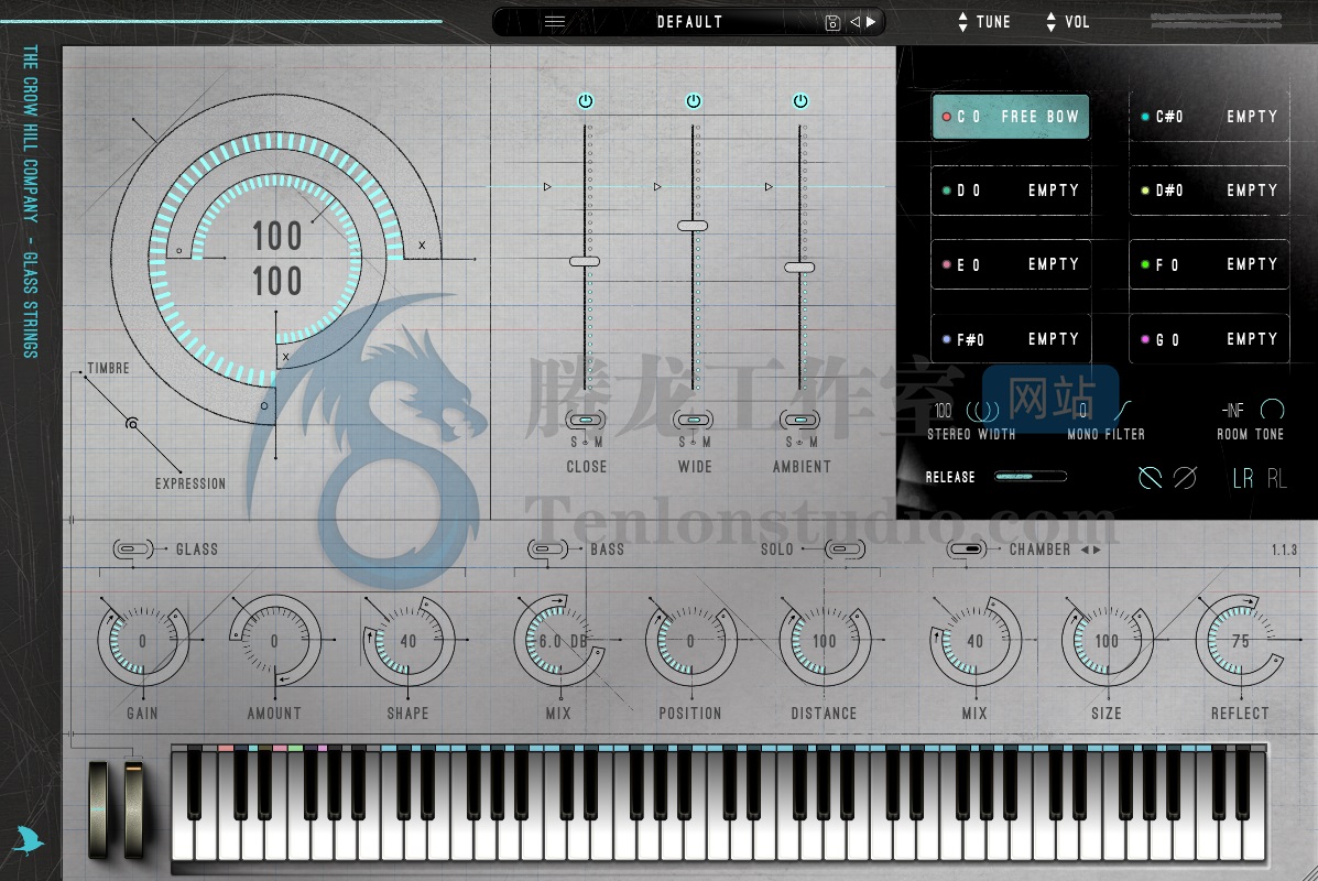 The Crow Hill Company Glass Strings v1.1.3 现代弦乐虚拟乐器