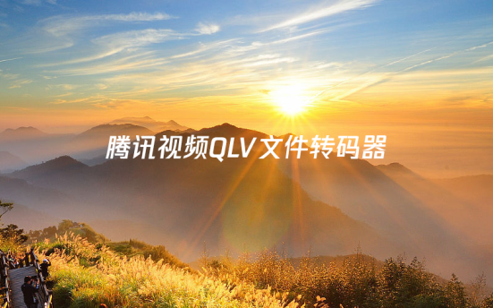 腾讯视频QLV文件转码器