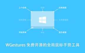 WGestures 免费开源的全局鼠标手势工具