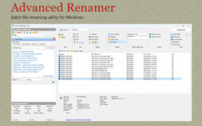 文件文件夹批量重命名工具 Advanced Renamer v4.15 便携版