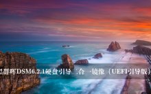 黑群晖DSM6.2.1硬盘引导二合一镜像(UEFI引导版)