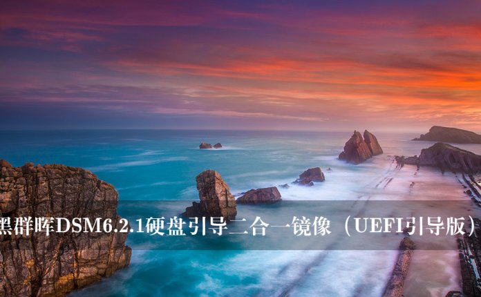 黑群晖DSM6.2.1硬盘引导二合一镜像（UEFI引导版）