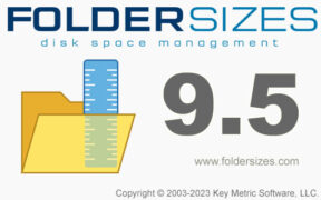 磁盘空间分析工具 FolderSizes v9.8.583 便携版