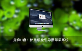 抛弃U盘！使用硬盘引导黑苹果系统