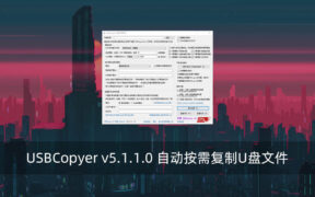 USBCopyer v5.1.1.0 自动按需复制U盘文件