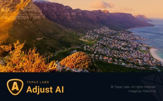 黄玉智能AI图像优化工具 Topaz Adjust AI v1.0.6 便携版