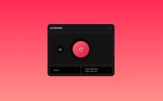 FxSound v1.1.34.0 免费的音频音效增强软件