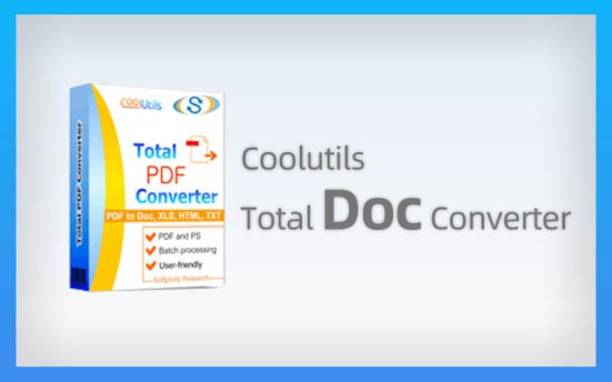 DOC文档格式转换工具 Coolutils Total Doc Converter v5.1.0.369 便携版