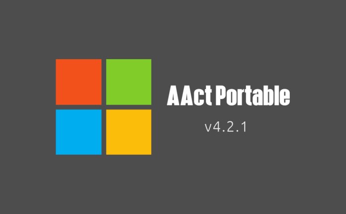 AAct Portable v4.2.1 便携版 可激活Windows及Office所有版本