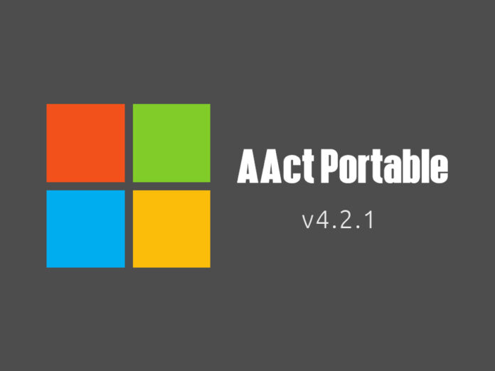 AAct Portable v4.2.1 便携版 可激活Windows及Office所有版本
