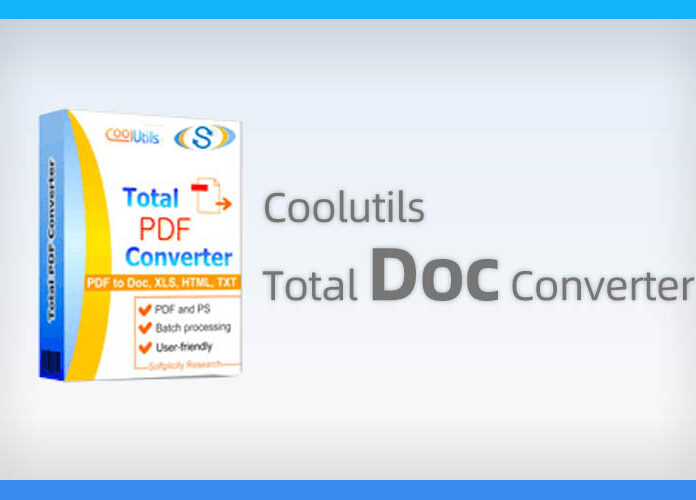 CoolUtils Total Doc Converter 5.1.0.404 DOC文档格式批量转换工具