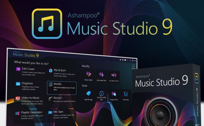 八合一音乐软件 Ashampoo Music Studio v9.0.2.1 便携破解版