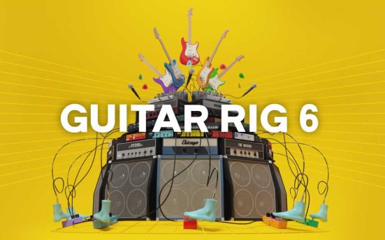 电吉他效果器软件 Native Instruments Guitar Rig 6 Pro v6.3.0 VR版