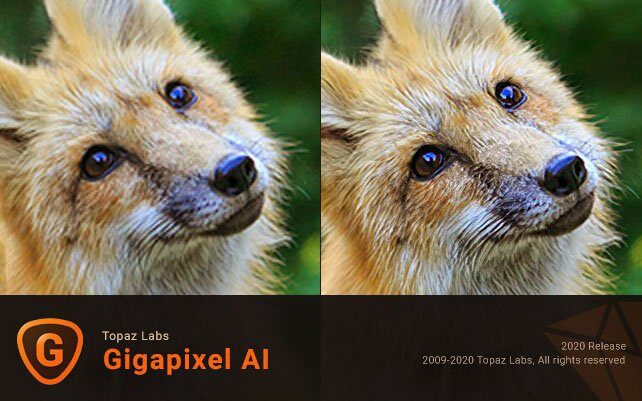 黄玉AI图像无损放大工具 Topaz Gigapixel AI v5.8.0 便携版 附AI模型包