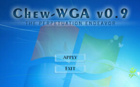 Chew-WGA v0.9 Win7旗舰版激活工具 支持GPT分区格式