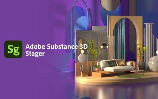 【Sg】3D场景搭建工具 Adobe Substance 3D Stager v1.3.2