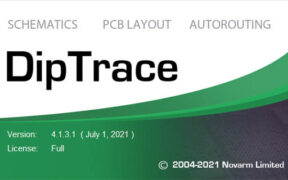 DipTrace v4.3.0.5 PCB电路板设计工具