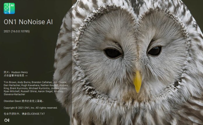 ON1 NoNoise AI 2021 v16.0.1.10861 图像降噪工具