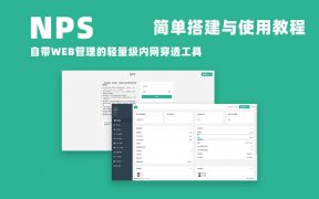 自带WEB管理的轻量级内网穿透工具NPS的简单搭建使用教程