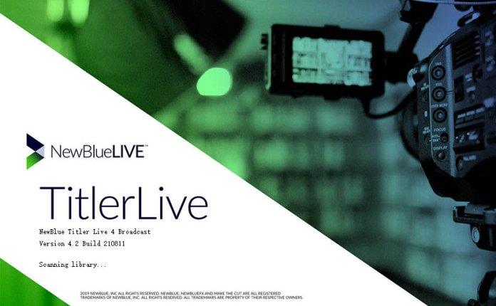 广播级实时直播包装软件 NewBlue Titler Live 4 Broadcast v4.2.210811 破解版