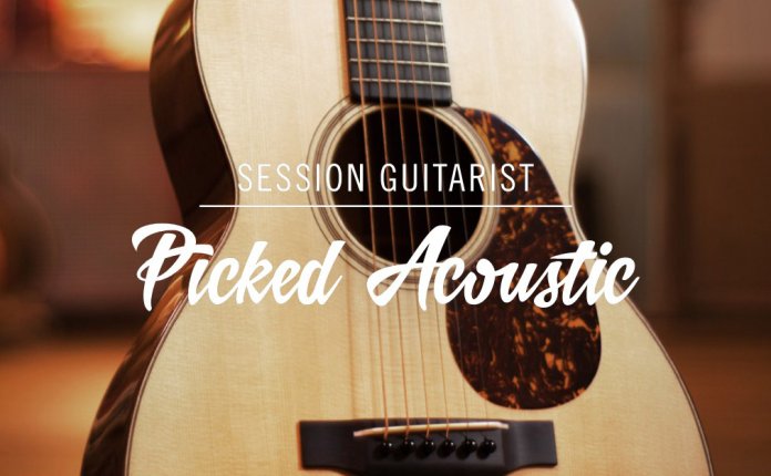Native Instruments Session Guitarist Picked Acoustic v1.1.0 (KONTAKT) 复古钢弦原声吉他音源