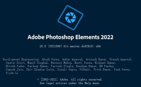 Adobe Photoshop Elements 2022 v20.4 图像处理工具