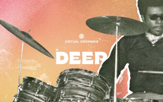 UJAM Virtual Drummer DEEP v2.4.1 具有 60 年代和 70 年代氛围的虚拟鼓手插件