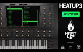 虚拟乐器软件 Initial Audio Heat Up 3 v3.6.3 R2R版