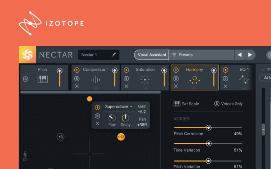 人声混音插件 iZotope Nectar 3 Plus v3.9.0 VR版