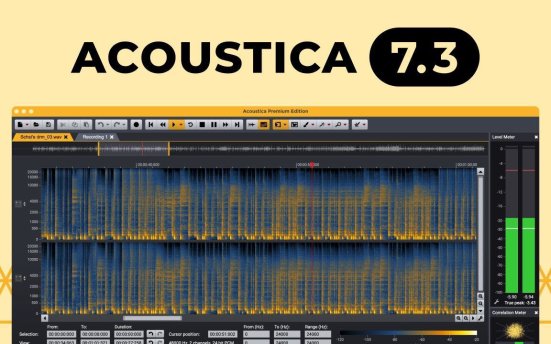 音频母带制作工具 Acon Digital Acoustica Premium v7.7.1