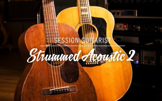 Native Instruments Session Guitarist Strummed Acoustic 2 – Kontakt复古的6弦和12弦原声吉他音色库