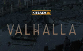 KitBash3D Valhalla 维京人小镇建筑场景3D模型