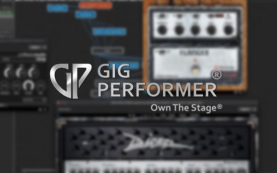 现场乐器表演效果器机架软件 Deskew Technologies Gig Performer 4 v4.7.0