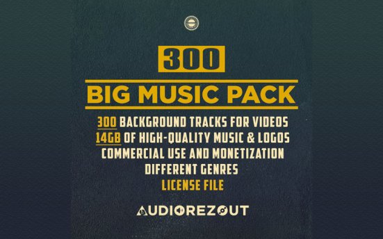Audiorezout 300 Background Royalty Free Music – 300种高质量免版税音乐包