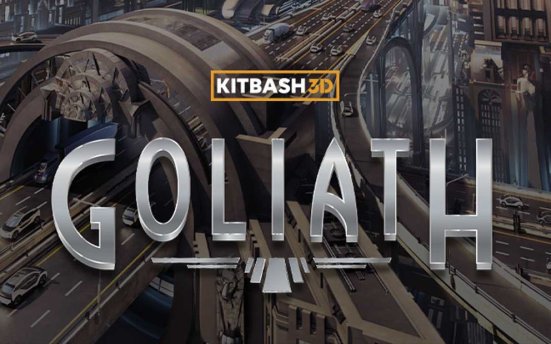 KitBash3D Goliath 永恒复古风格的大都市建筑场景3D模型