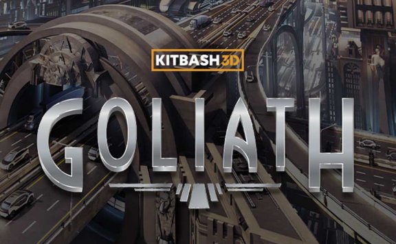 KitBash3D Goliath - 永恒复古风格的大都市建筑场景3D模型