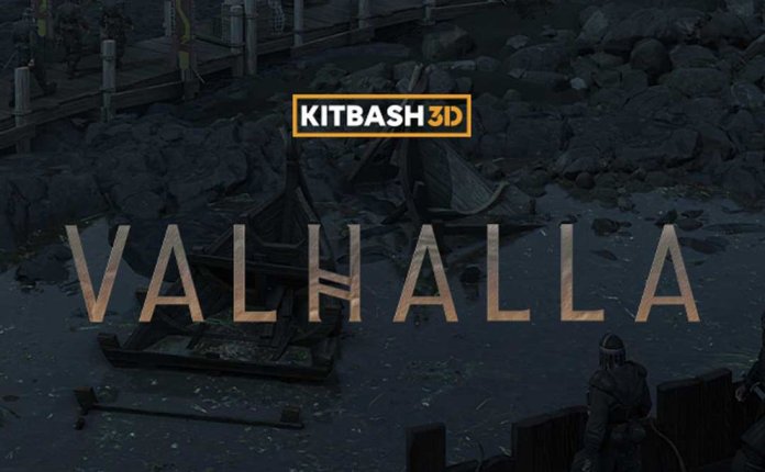 KitBash3D Valhalla 维京人小镇建筑场景3D模型