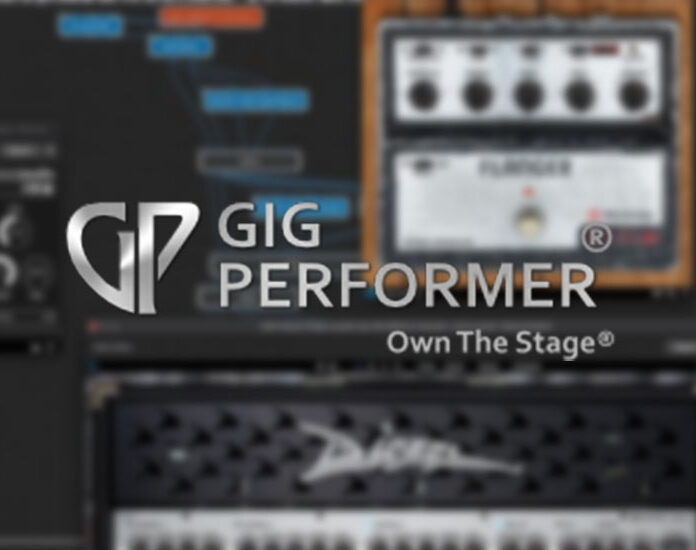 现场乐器表演效果器机架软件 Deskew Technologies Gig Performer 4 v4.7.0 R2R版