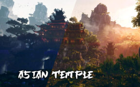 Meshingun Studio Asian Temple Pack – 亚洲魔幻风格神庙场景UE4资产包