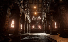 woox Factory Dark Temple – 暗黑神殿场景UE4资产包