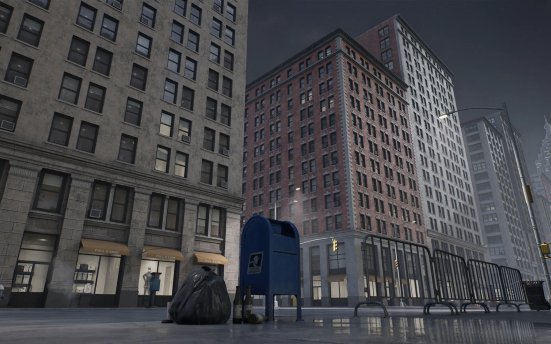 PolySphere Studio Downtown City Pack - 大型城市市区环境建筑场景UE4资产包