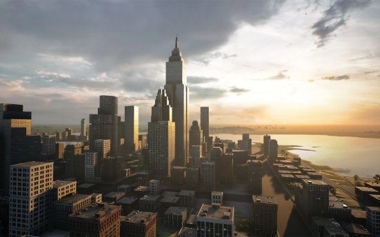 JoeGarth Brushify Urban Buildings Pack – 大型城市建筑场景UE4资产包