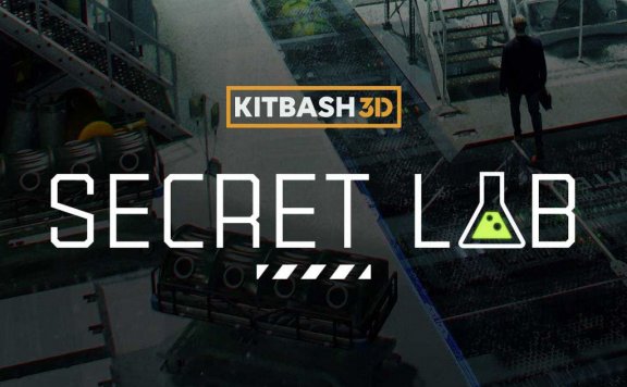 KitBash3D Secret Labs - 高科技科学研究实验室场景3D模型