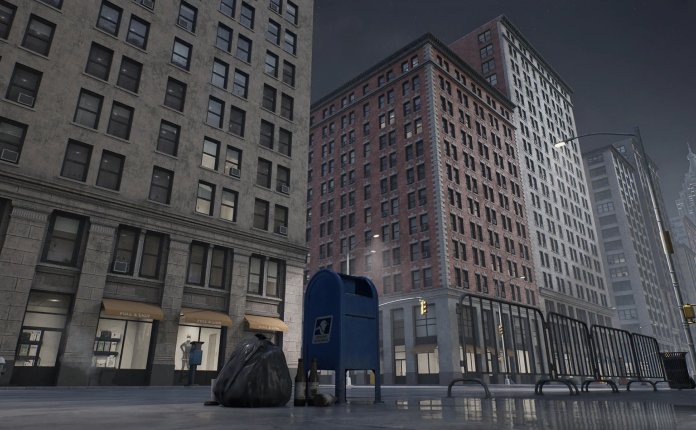 PolySphere Studio Downtown City Pack  – 大型城市市区环境建筑场景UE4资产包