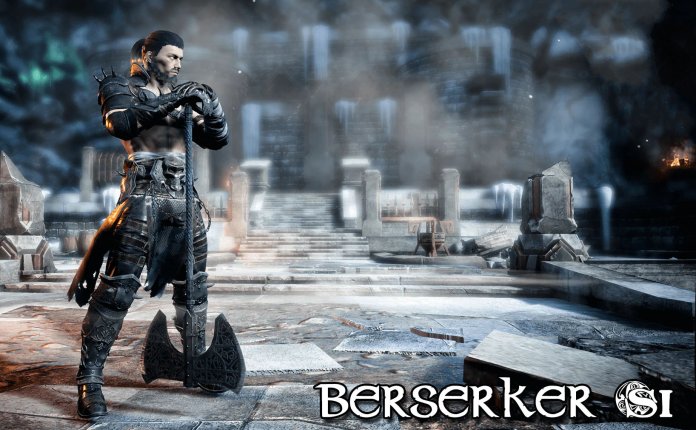 Quang Phan BerserkerS1 Fantasy Warrior – 幻想风格战士人物角色冷兵器模型UE4资产包