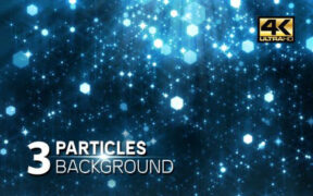 ziolo Particle – 3个循环梦幻发光粒子效果4K视频素材