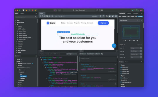 Bootstrap Studio Professional v7.1.1 响应式网页设计开发工具