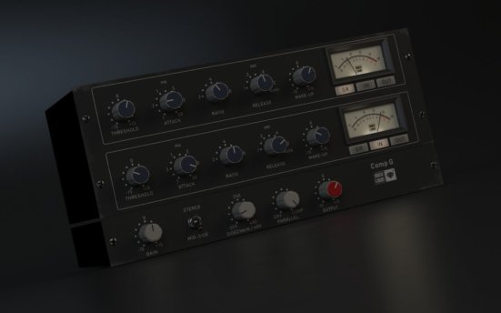 音频处理插件VCA总线压缩器 Overloud Gem Comp-G v1.0.5