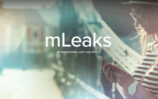 MotionVFX mLeaks – 50种专业光斑漏光效果视频素材